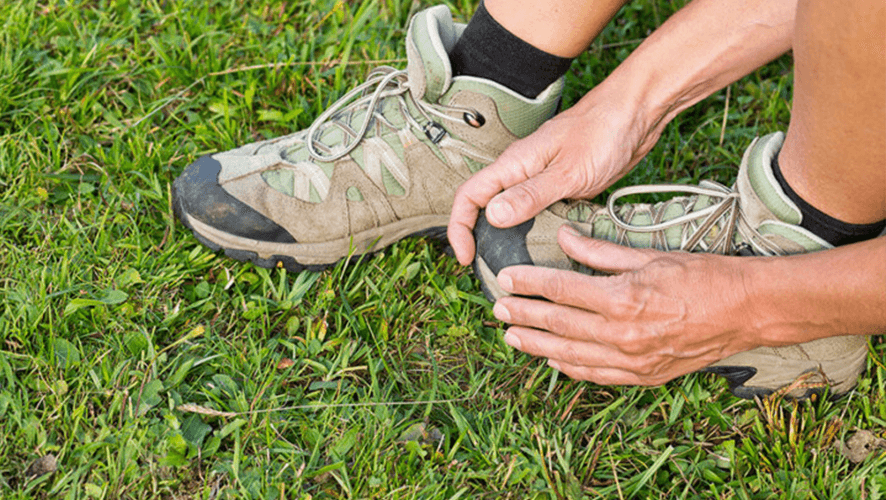 hiking shoes